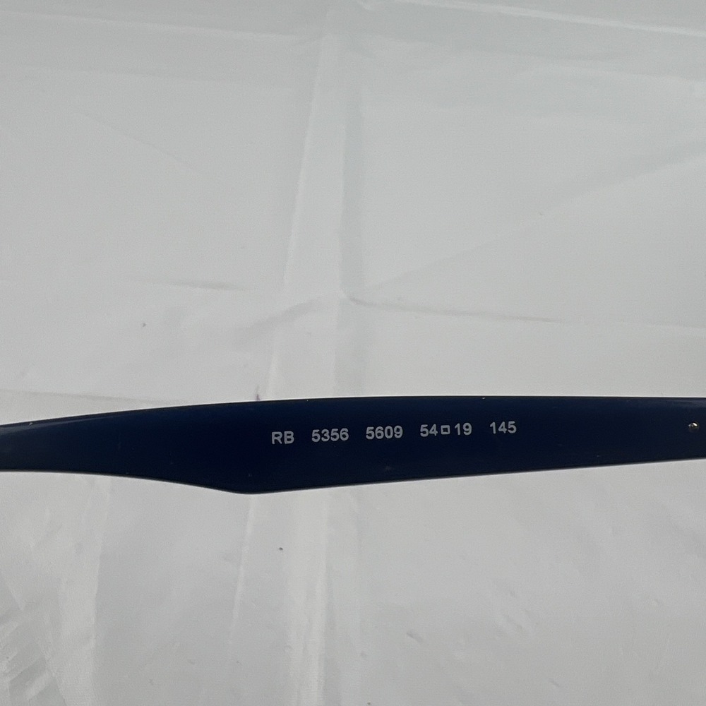 Ray Ban RB 5356 5609 Eyeglasses Tortoise Shell Blue FRAMES ONLY 54-19-145 - Picture 12 of 16